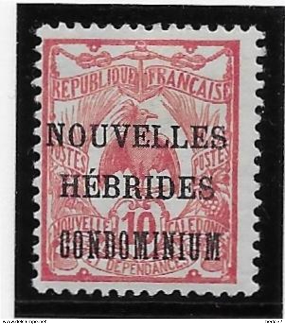 Nouvelles Hébrides N°2 - Neuf * Avec Charnière - TB - Ongebruikt