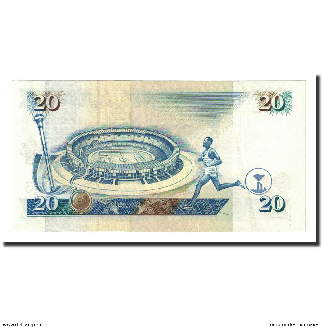 Billet, Kenya, 20 Shillings, 1996-01-01, KM:35a2, NEUF - Kenia