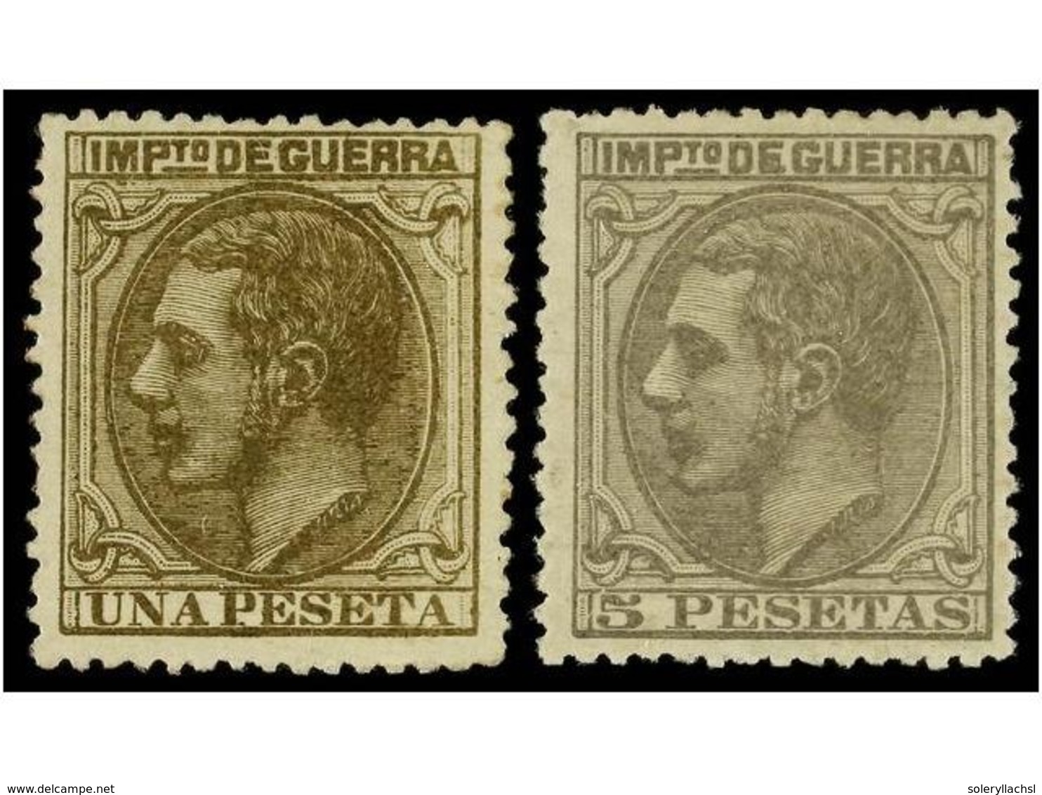 302 * ESPAÑA. Ed.NE 4/10. <B>NO EMITIDOS. </B>Serie Completa, Excelentes Centrajes. Cat. 458?. - Autres & Non Classés