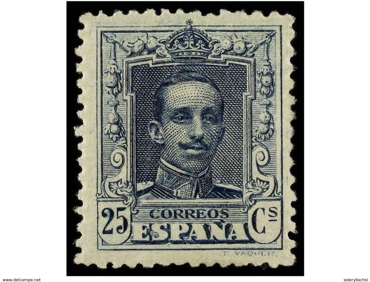 361 * ESPAÑA. Ed.NE 23/24. <B>NO EMITIDOS. 25 Cts.</B> Gris, Tipos I Y II. Excelentes Centrajes. Cat. 505?. - Autres & Non Classés