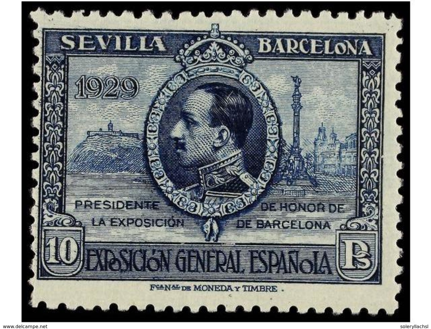 384 * ESPAÑA. Ed.438cc Y 446cc. <B>CAMBIOS DE COLOR. 15 Cts.</B> Verde Y <B>10 Pts.</B> Azul. MUY RAROS. Cat. 742?. - Autres & Non Classés