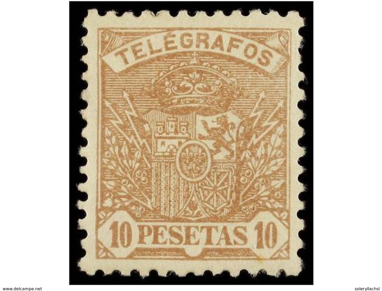 845 * ESPAÑA: TELEGRAFOS. Ed.55/62. SERIE COMPLETA. Excelentes Centrajes. Cat. 139?. - Altri & Non Classificati