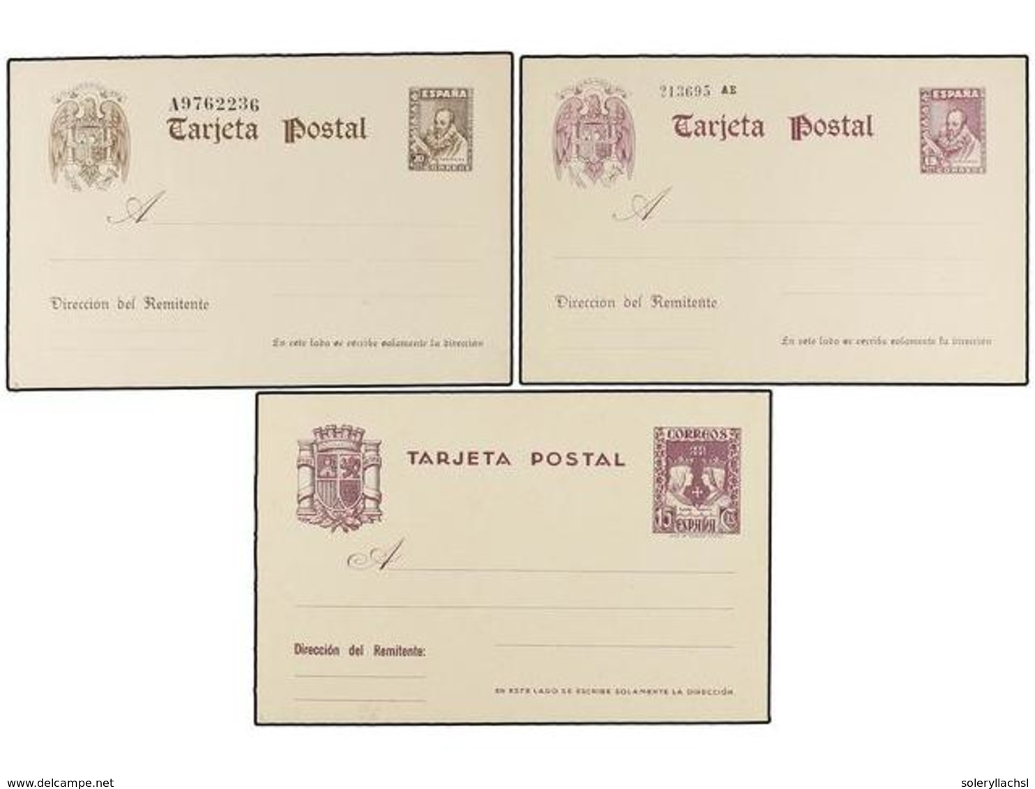 881 ESPAÑA ENTEROS POSTALES. Ed.81, 82, 86. Tres Enteros Postales En Nuevo. Cat. 233?. - Sonstige & Ohne Zuordnung