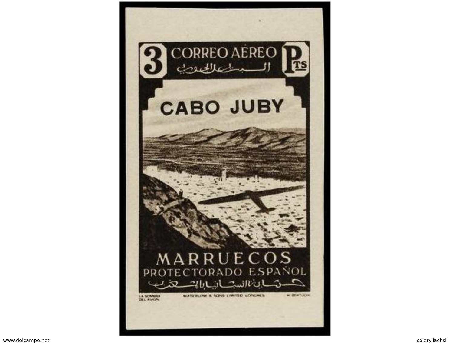 976 ** COLONIAS ESPAÑOLAS: CABO JUBY. Ed.102/11s. SERIE COMPLETA<B> SIN DENTAR.</B> LUJO. Cat. 290?. - Autres & Non Classés
