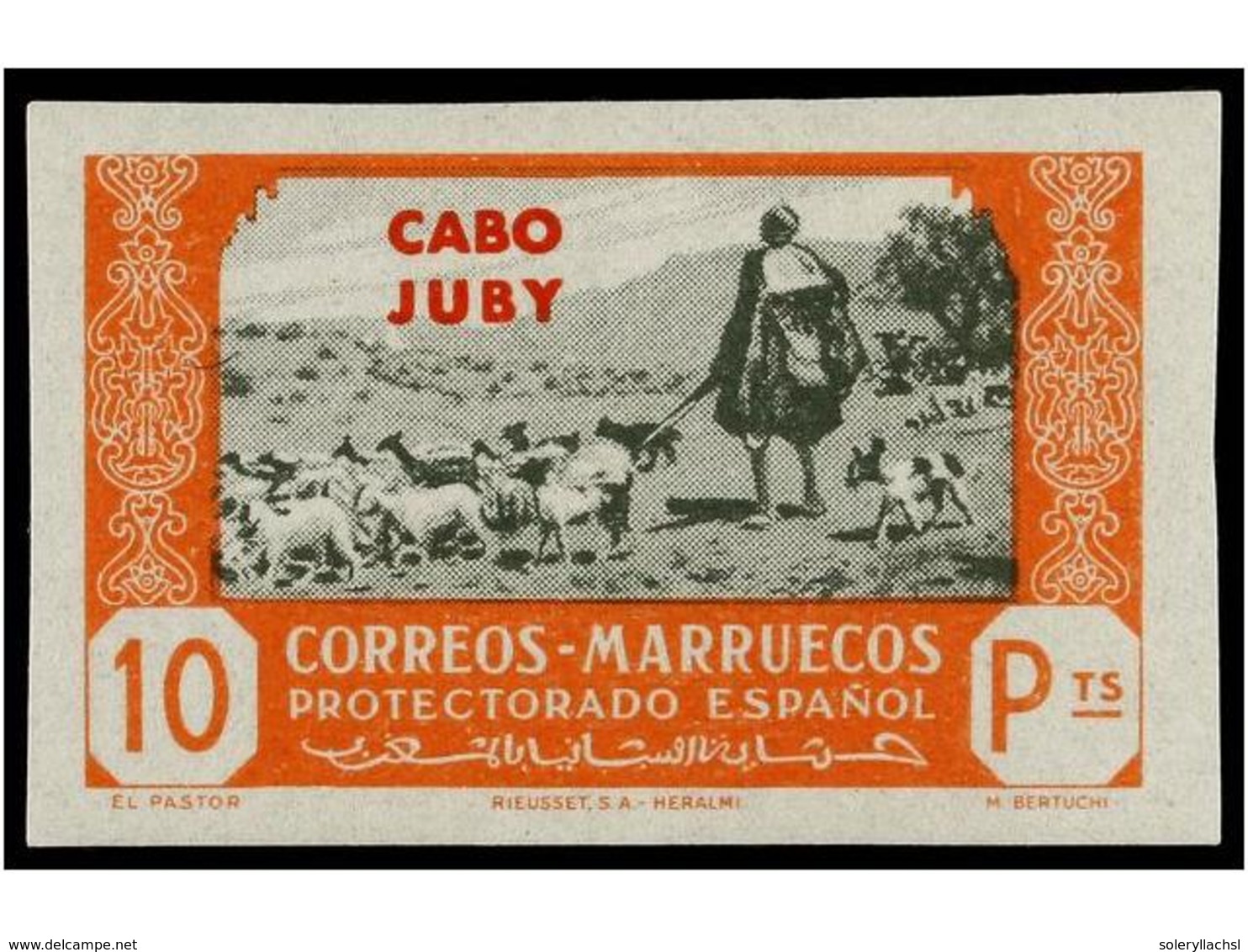 981 ** COLONIAS ESPAÑOLAS: CABO JUBY. Ed.138/51s. SERIE COMPLETA<B> SIN DENTAR.</B> LUJO. Cat. 235?. - Autres & Non Classés