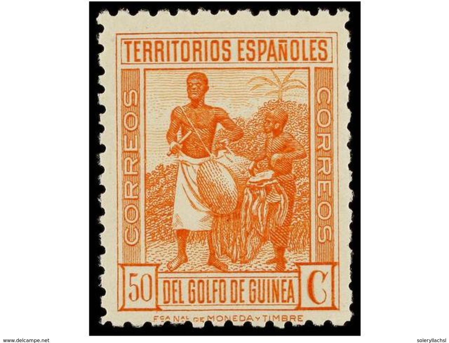 1018 ** COLONIAS ESPAÑOLAS: GUINEA. Ed.NE 11/11G. <B>NO EMITIDOS. </B>Serie Completa. RAROS Y De LUJO. Fotocopia De Cert - Autres & Non Classés