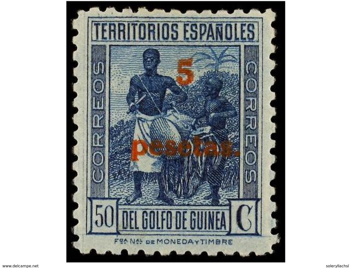 1025 * COLONIAS ESPAÑOLAS: GUINEA. Ed.NE 12/14. <B>NO EMITIDOS. </B>Serie Completa, Muy Bonitos. Cat. 207?. - Sonstige & Ohne Zuordnung