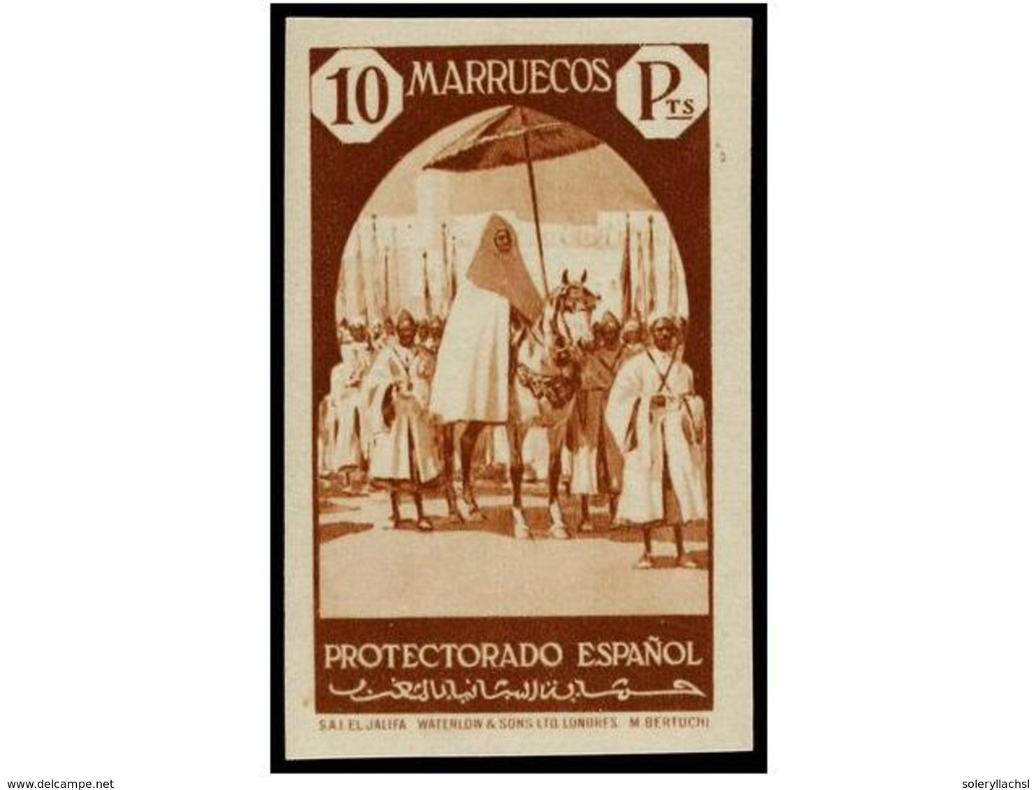 1055 ** COLONIAS ESPAÑOLAS: MARRUECOS. Ed.148/60s. SERIE COMPLETA <B>SIN DENTAR. </B>LUJO. Cat. 380?. - Other & Unclassified