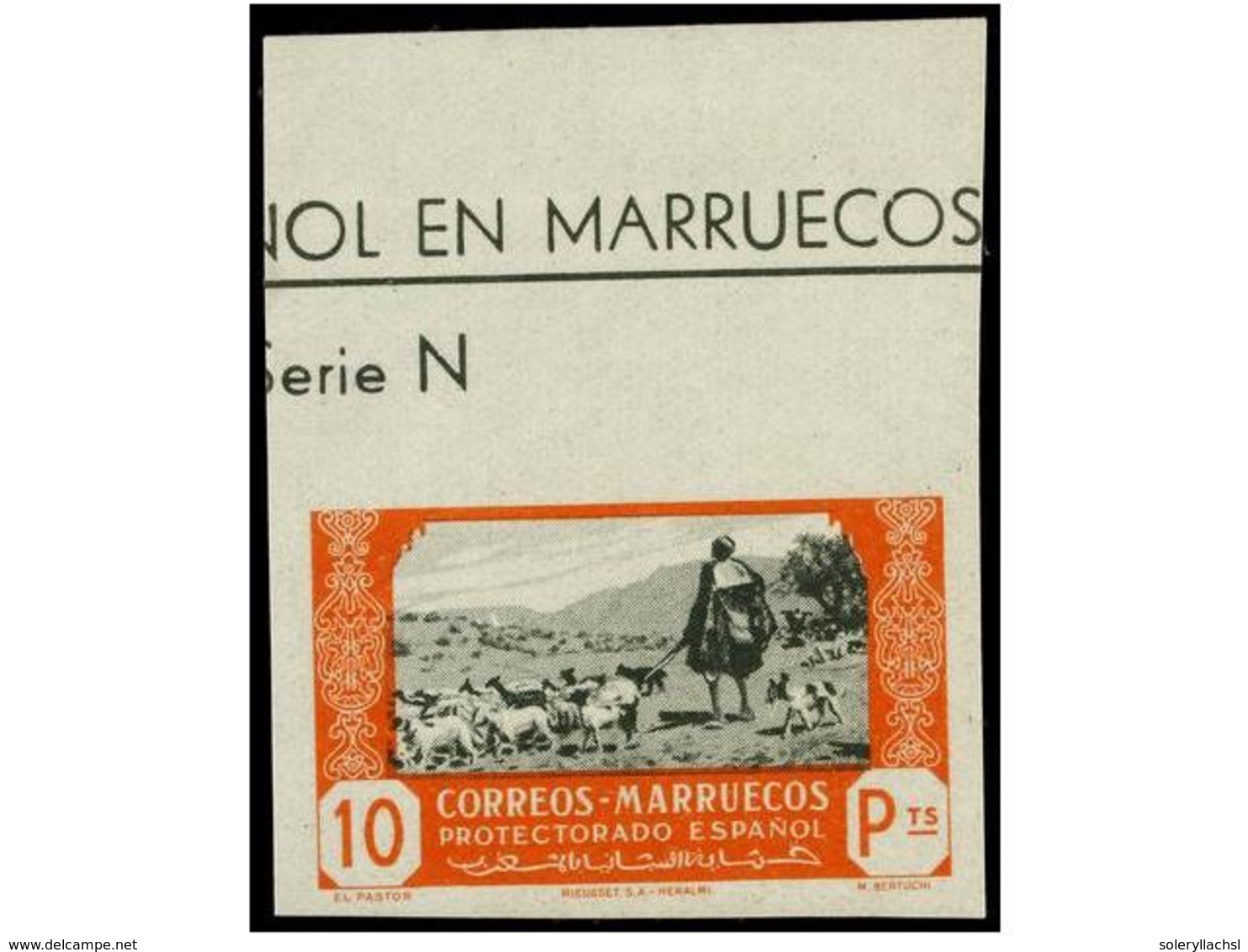 1065 ** COLONIAS ESPAÑOLAS: MARRUECOS. Ed.246/59s. SERIE COMPLETA<B> SIN DENTAR.</B> LUJO. Cat. 165?. - Sonstige & Ohne Zuordnung