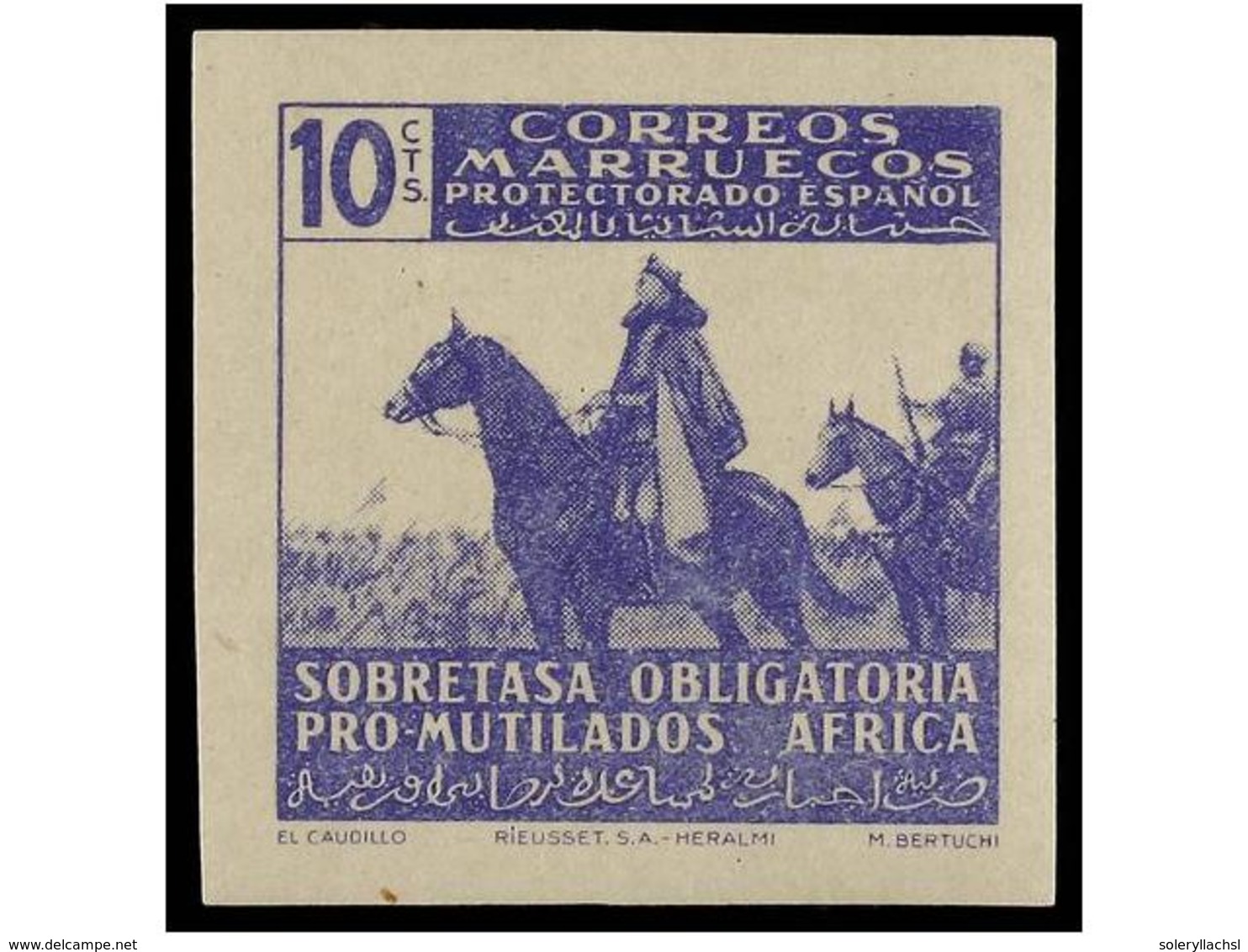 1077 ** COLONIAS ESPAÑOLAS: MARRUECOS. Ed.B-22/25s. SERIE COMPLETA<B> SIN DENTAR. </B>LUJO. Cat. 134?. - Sonstige & Ohne Zuordnung