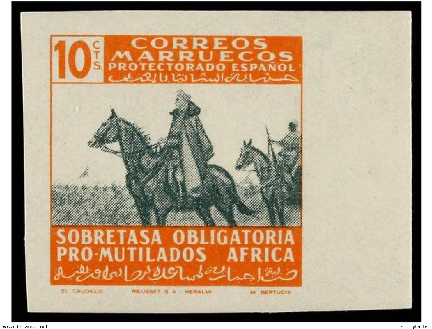 1079 ** COLONIAS ESPAÑOLAS: MARRUECOS. Ed.B-32/35s. SERIE COMPLETA<B> SIN DENTAR.</B> LUJO. Cat. 128?. - Sonstige & Ohne Zuordnung