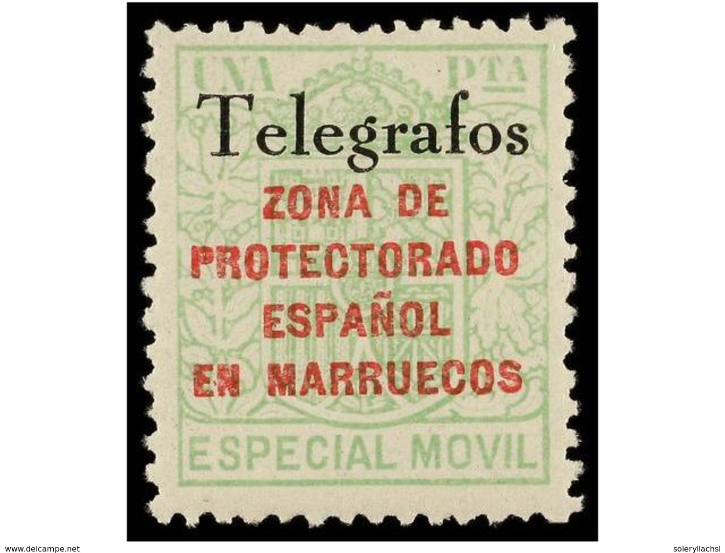 1082 ** COLONIAS ESPAÑOLAS: MARRUECOS. Ed.T-41A, 41C, 41D. <B>10 Cents.</B> Castaño, <B>50 Cts.</B> Rosa<B> </B>y <B>1 P - Sonstige & Ohne Zuordnung