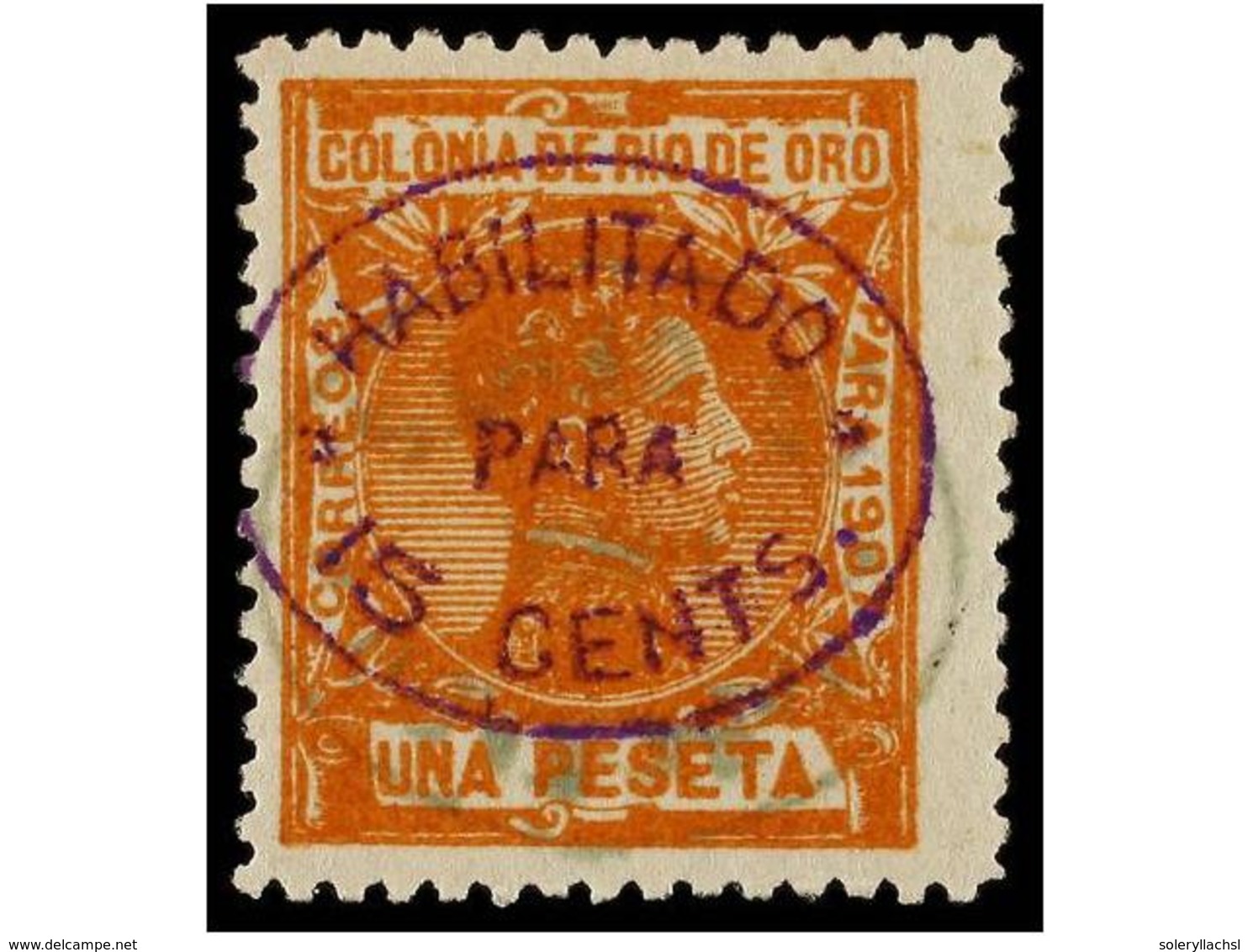 1105 ** COLONIAS ESPAÑOLAS: RIO DE ORO. Ed.37/40. SERIE COMPLETA, Excelentes Centrajes. LUJO. Cat. 320?. - Other & Unclassified