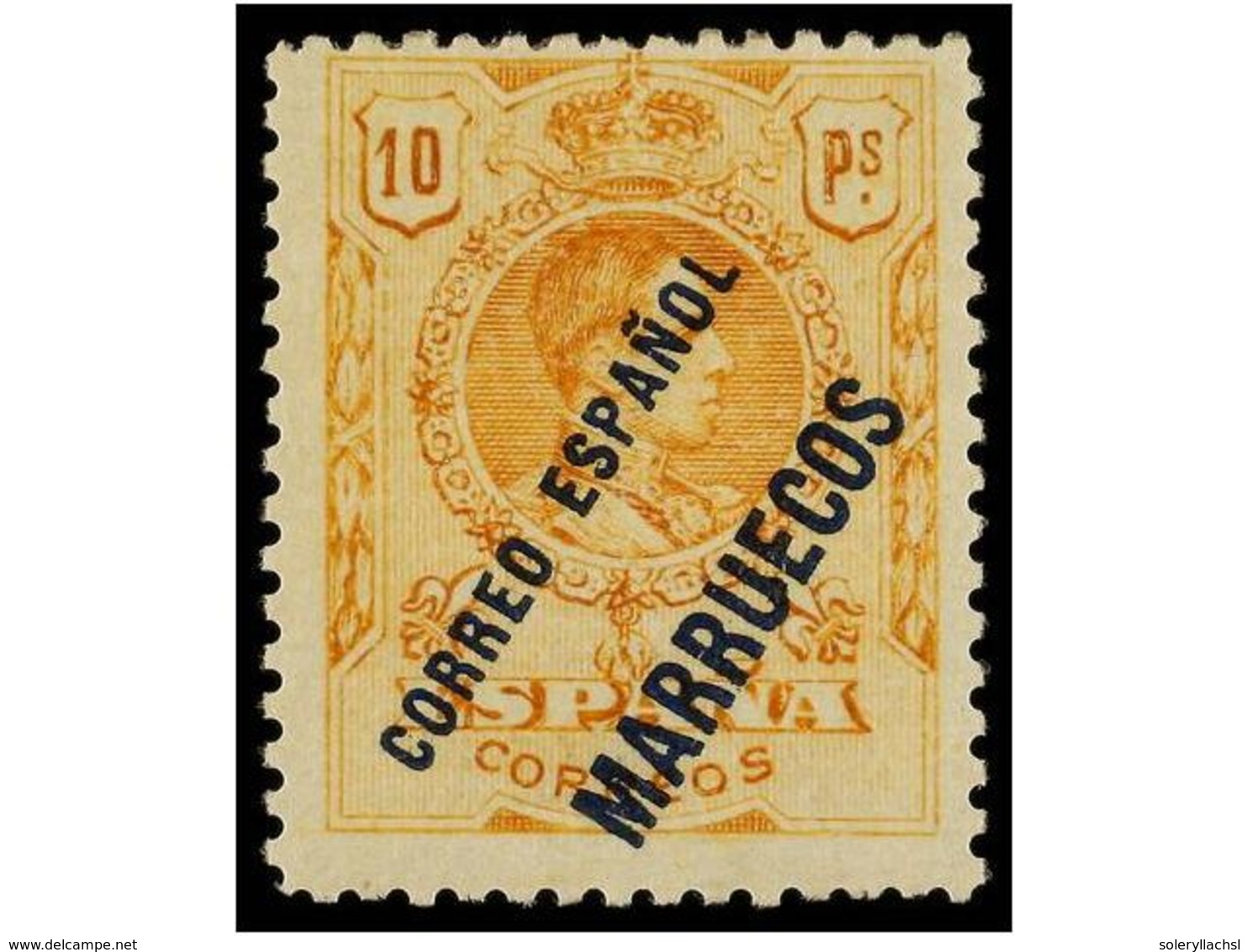 1130 * COLONIAS ESPAÑOLAS: TANGER. Ed.NE 1/3. <B>NO EMITIDOS. 25 Cts., 4 Pts.</B> Y <B>10 Pts.</B> Centrajes Habituales. - Other & Unclassified