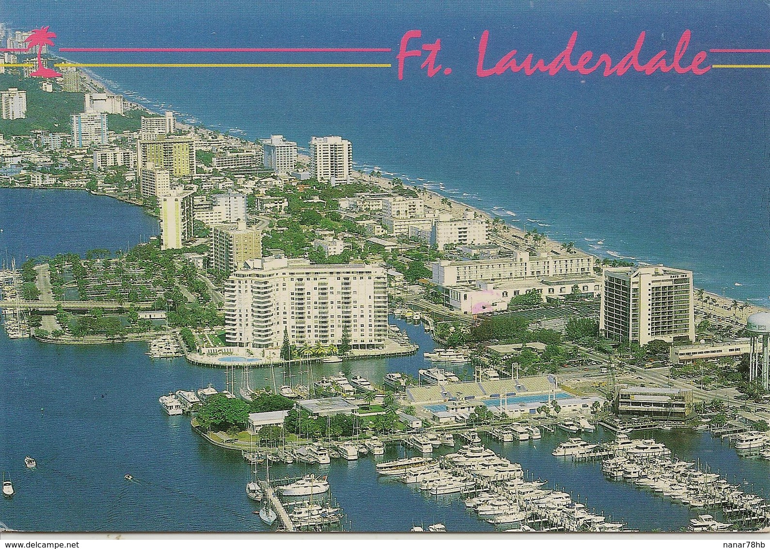 CPM Etats Unis, Fort Lauderdale Venice Of America - Fort Lauderdale