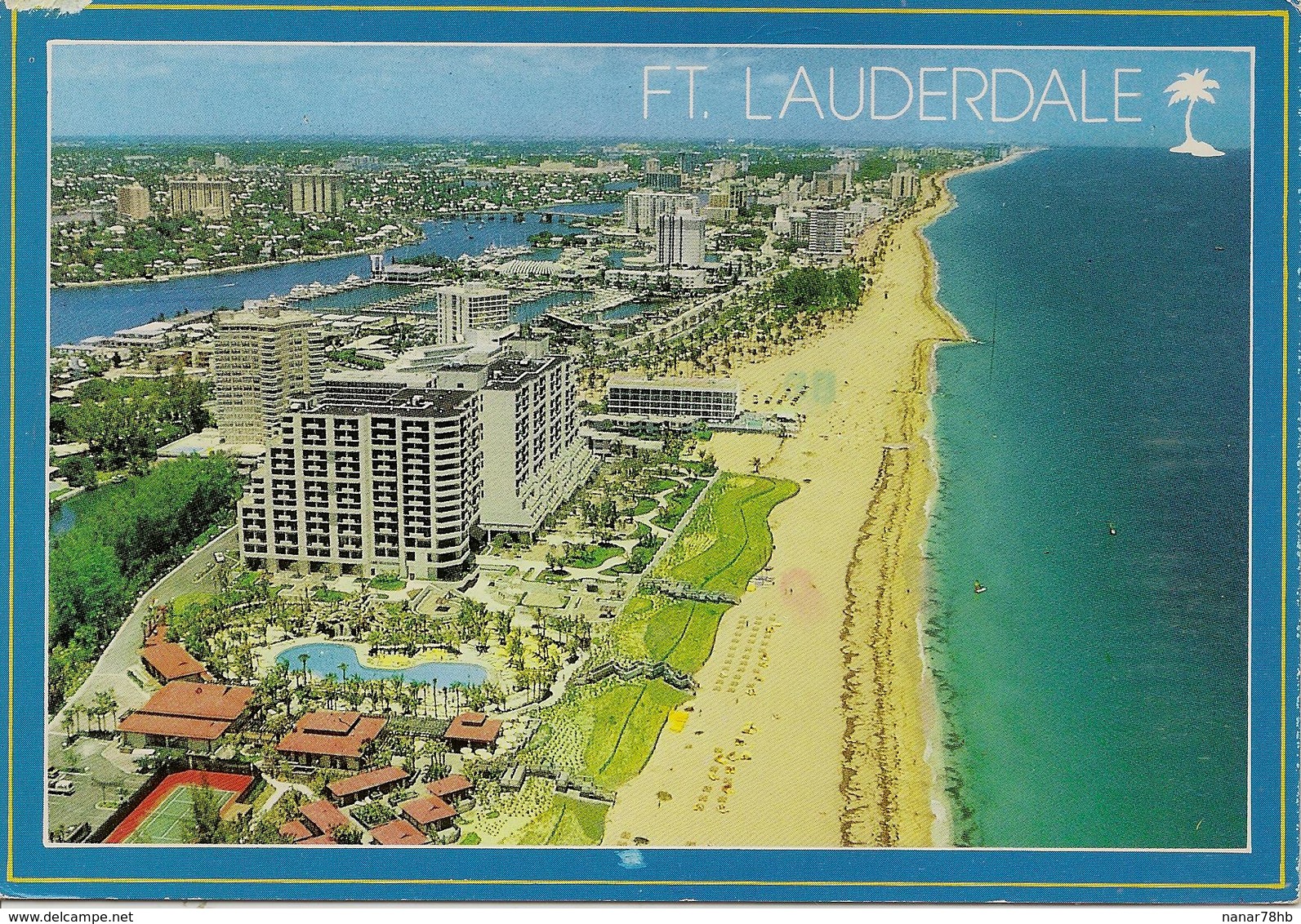 CPM Etats Unis, Fort Lauderdale Coastline Beaches - Fort Lauderdale