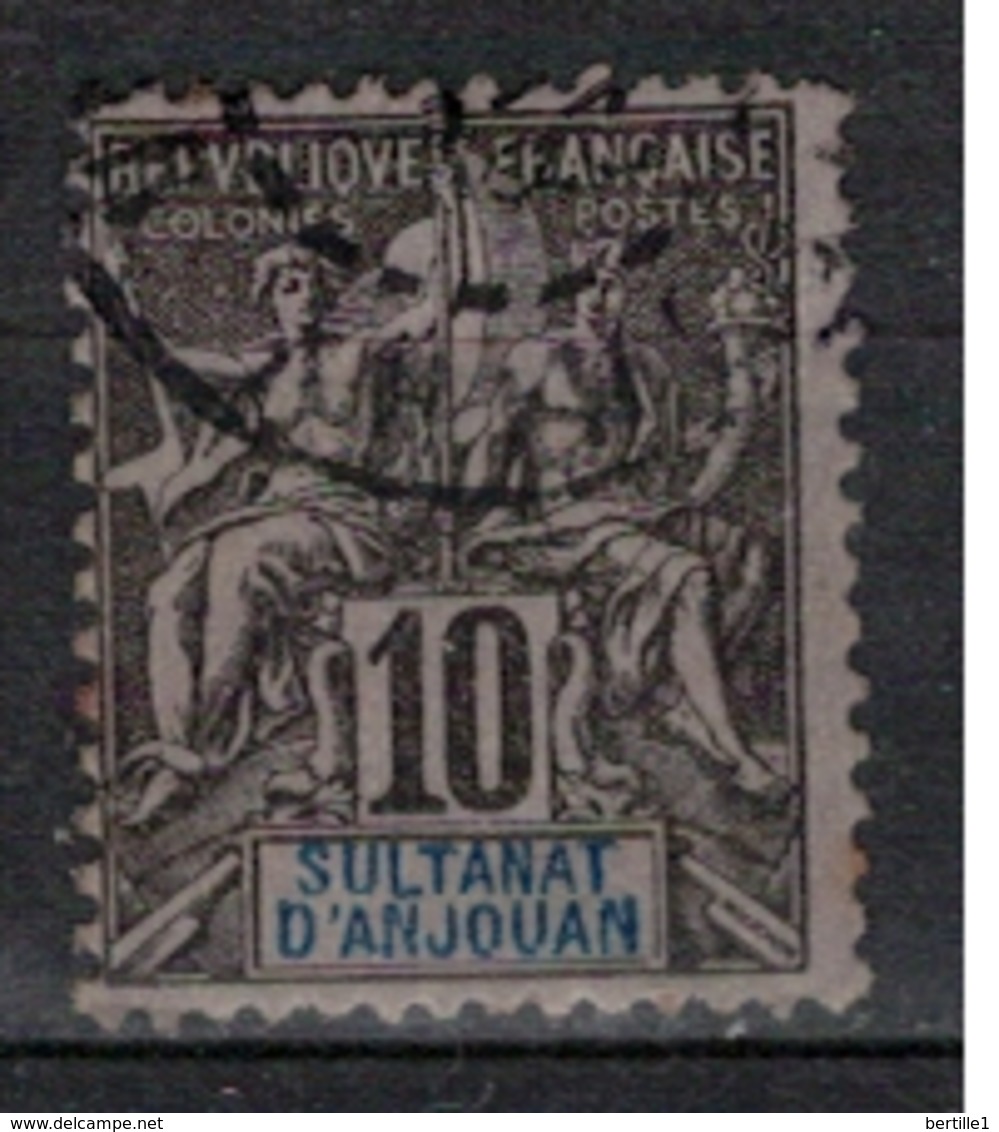 ANJOUAN         N°  YVERT    5     OBLITERE       ( O   3/06 ) - Used Stamps