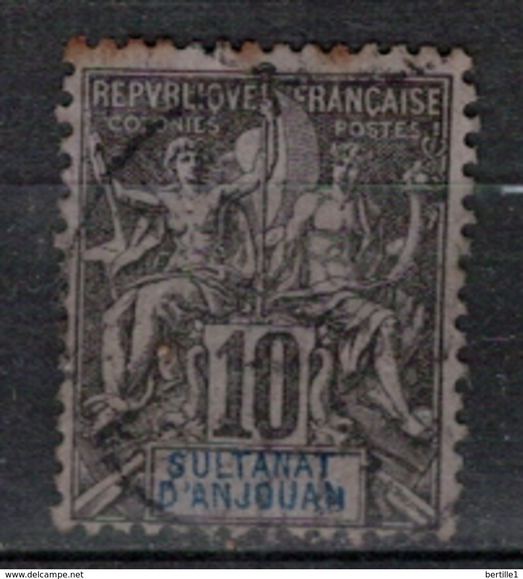 ANJOUAN         N°  YVERT    5     ( 1 )           OBLITERE       ( O   3/06 ) - Used Stamps