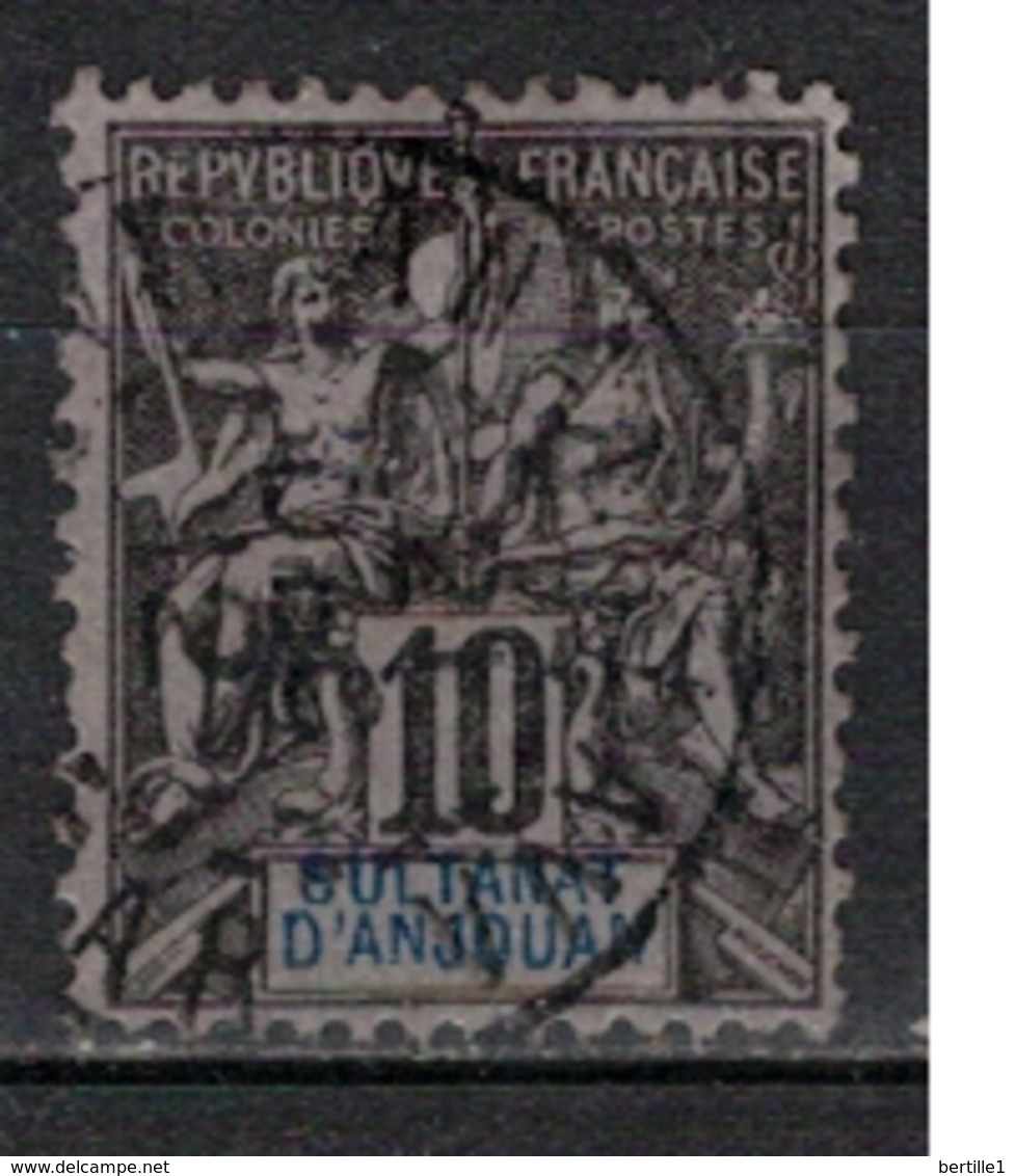 ANJOUAN         N°  YVERT    5     ( 6 )           OBLITERE       ( O   3/06 ) - Used Stamps