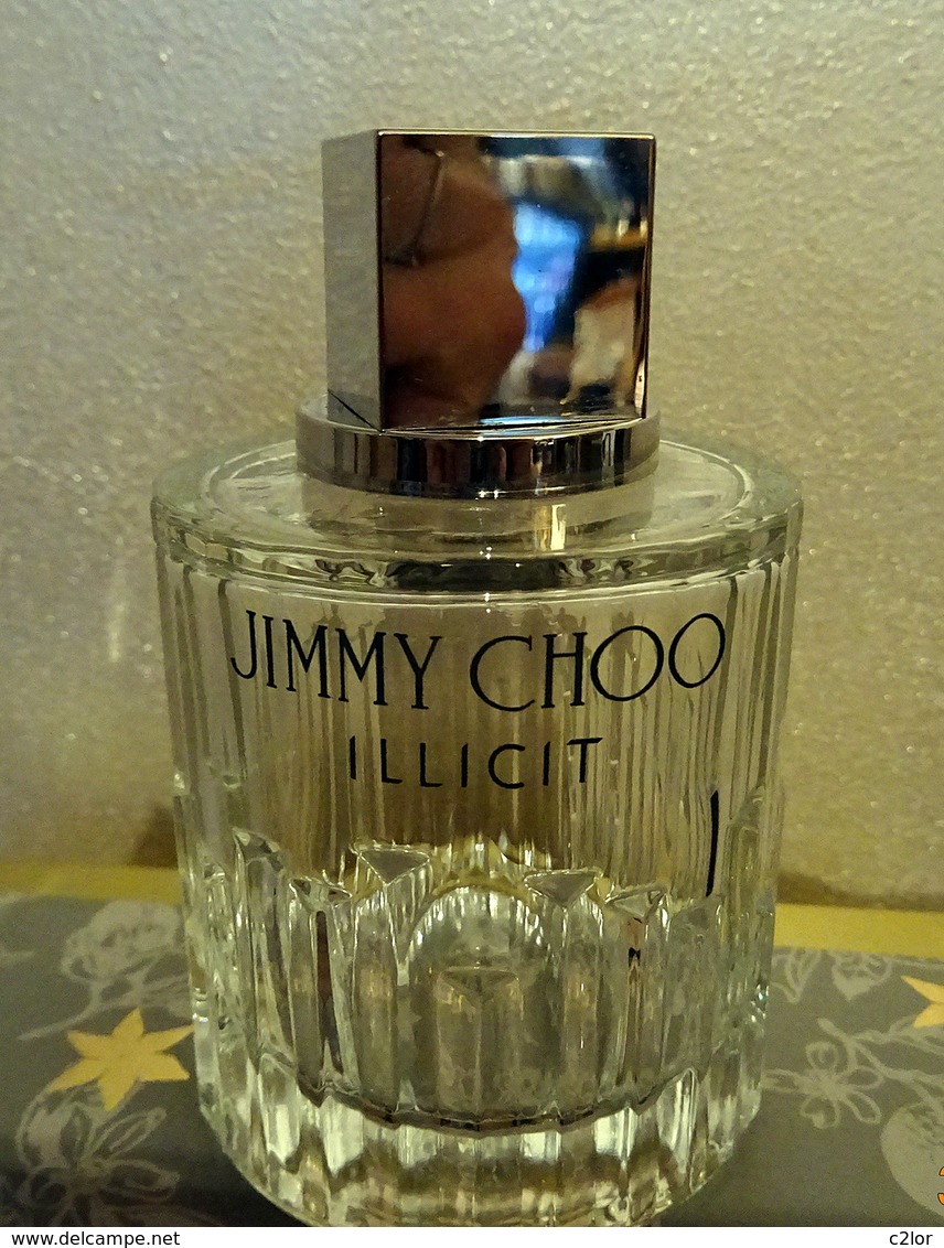 Flacon Spray "ILLICIT " De JIMMY CHOO  VIDE   Eau De Parfum 100 Ml - Frascos (vacíos)