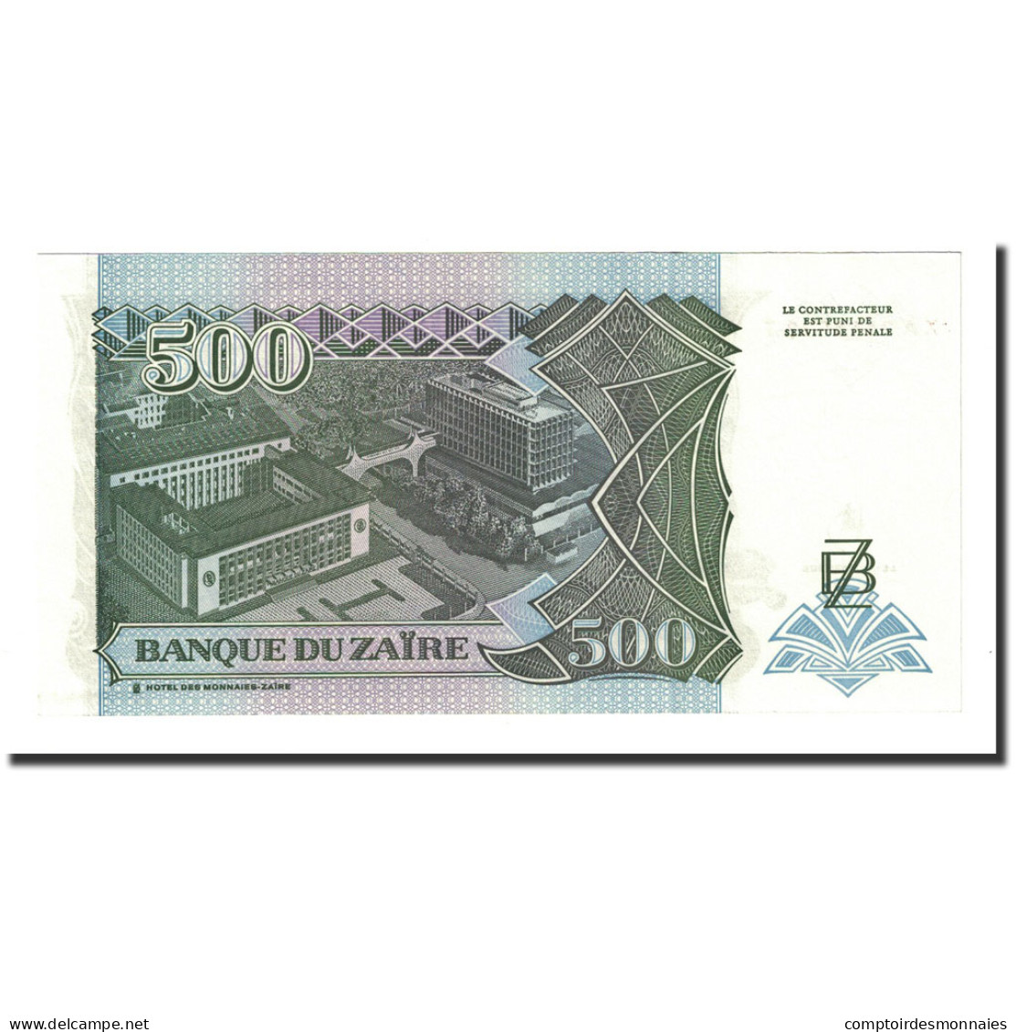 Billet, Zaïre, 500 Nouveaux Zaïres, 1994-02-15, KM:64a, NEUF - Zaïre