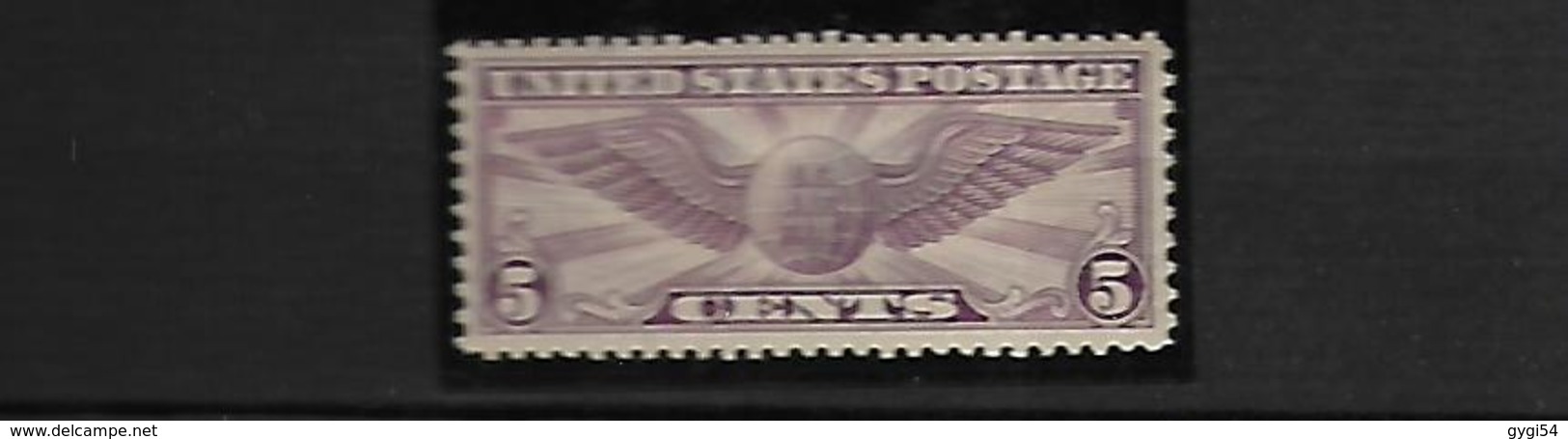 U.S.A  Poste Aérienne 1930 Cat Yt N° 12  N* MLH - 1a. 1918-1940 Used