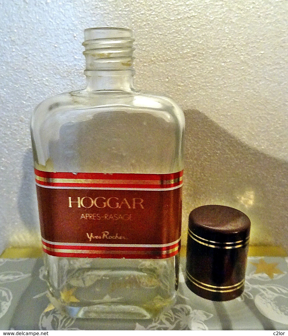 Ancien Flacon "HOGGAR " D'YVES ROCHER  VIDE  Après-rasage 100 Ml (pas Vapo) - Flakons (leer)