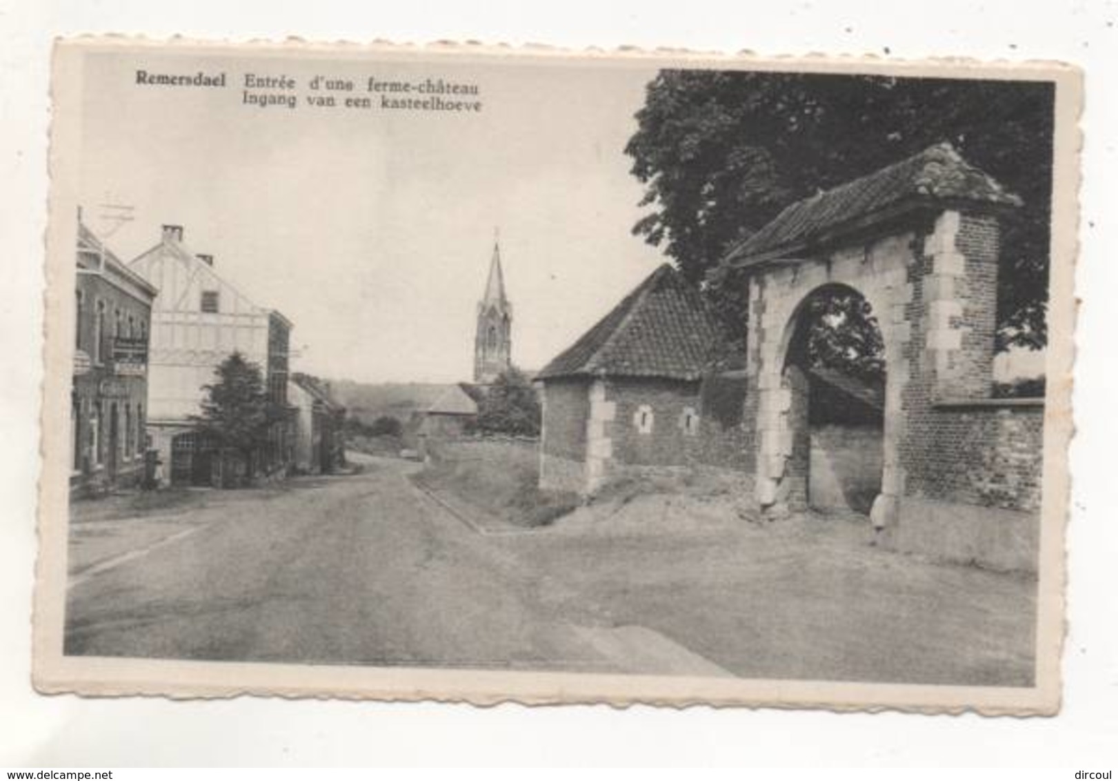 37919 -     Rémersdael  Entrée  D'une Ferme  Chateau - Voeren