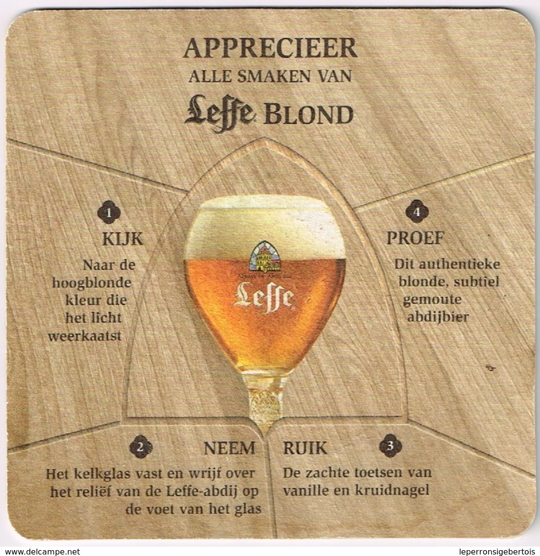 Sous Bock - Leffe Blonde - Appréciez Toutes Les Saveurs De ... - Bierviltjes