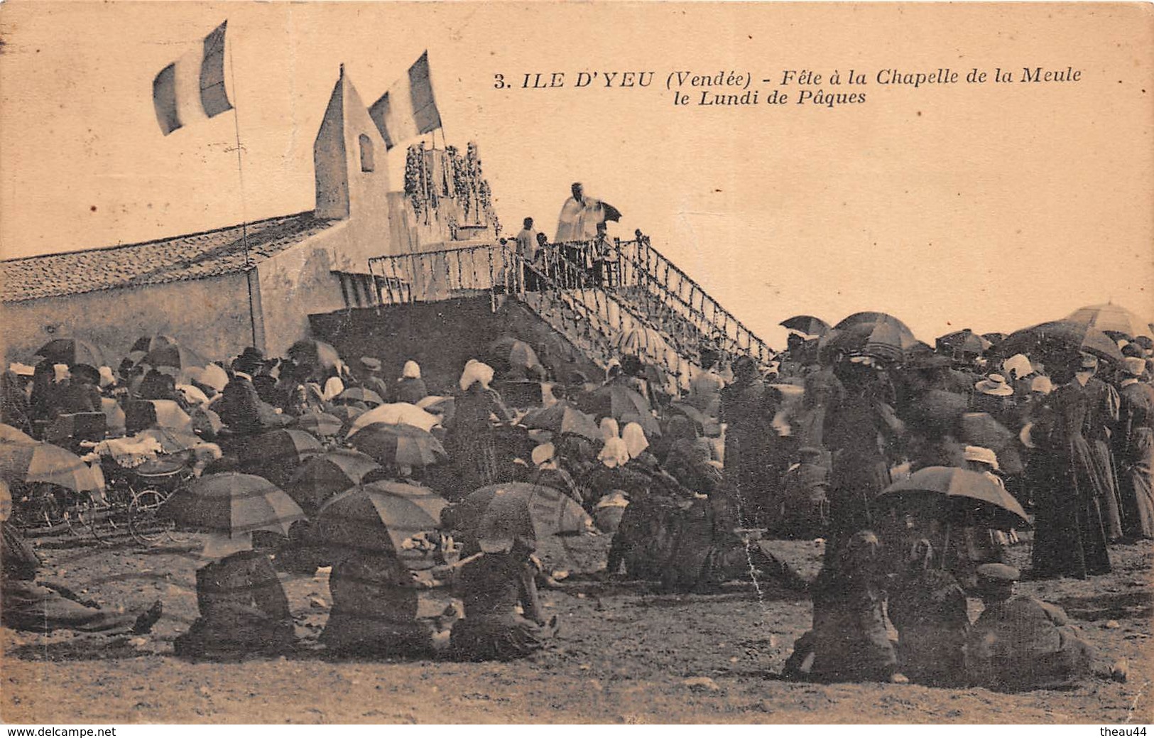 ¤¤    - ILE-D'YEU    -  Fête à La Chapelle De La Meule , Le Lundi De Pâques     -  ¤¤ - Ile D'Yeu