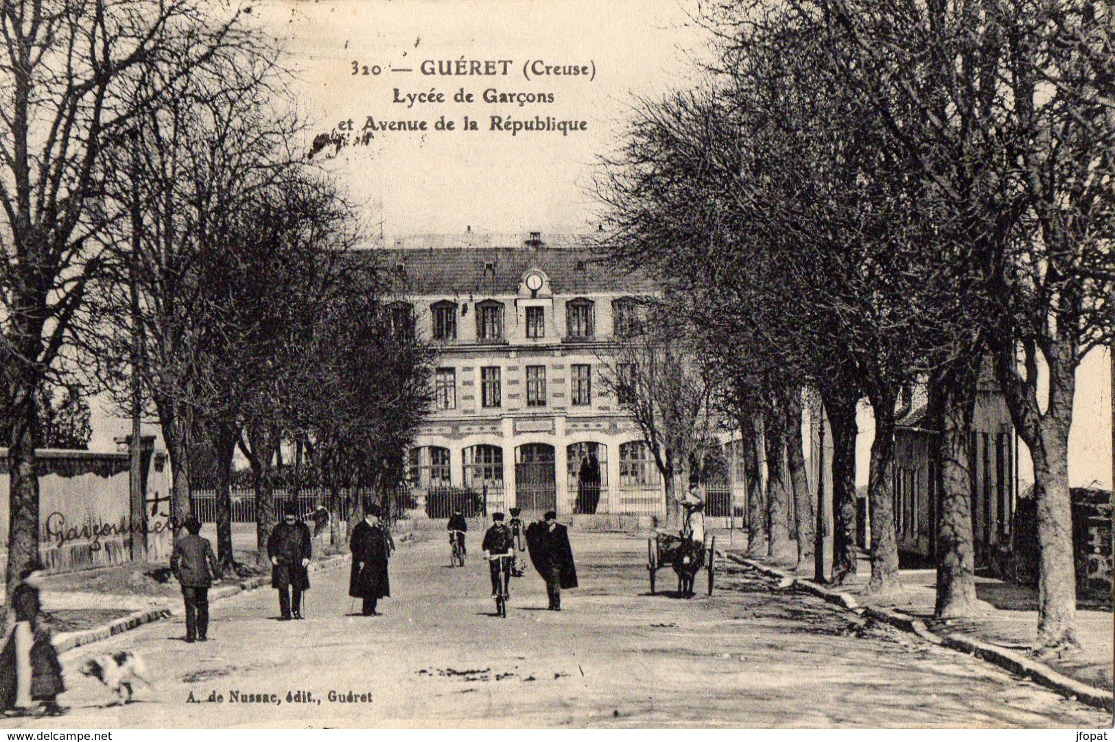 23 CREUSE - GUERET Lycée De Garçons - Guéret