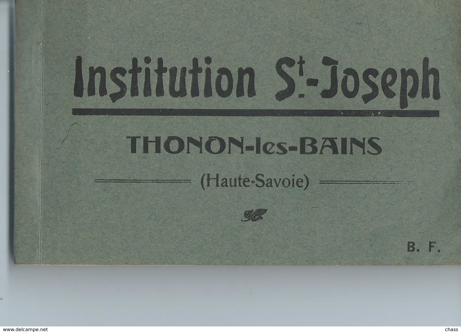 Carnet De 20 Cpa -Thonon Les Bains-institution St Joseph-classes Année 1922-23 - Thonon-les-Bains