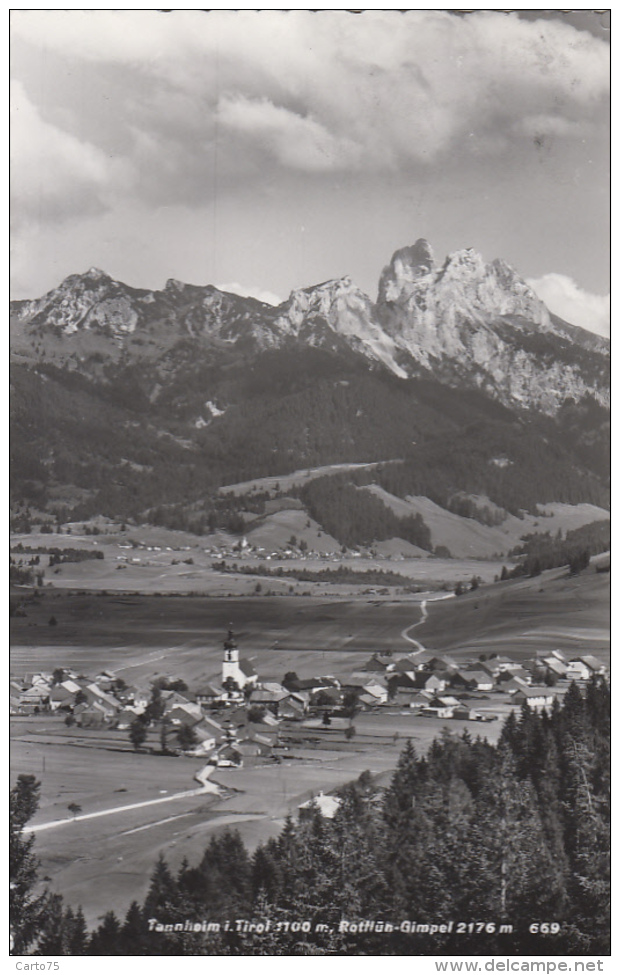 Autriche - Tannheim Im Tirol - Rottlün-Gimpel - 1957 - Tannheim