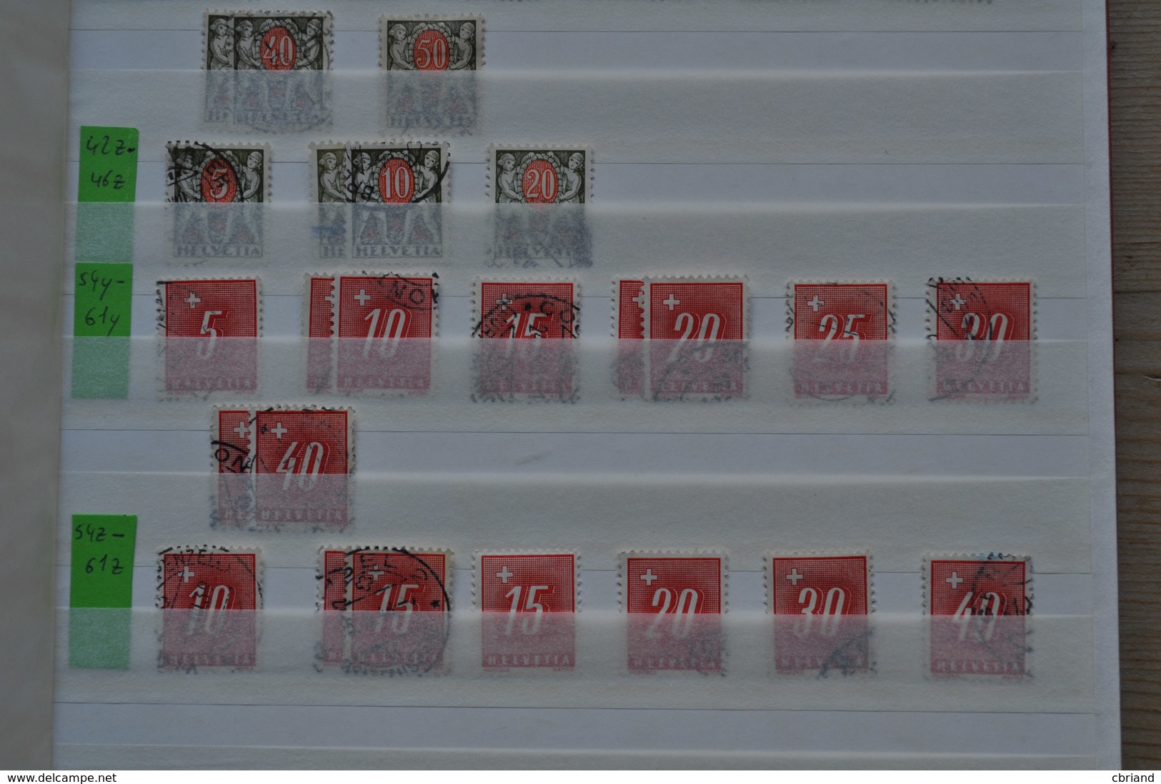 LIQUIDATION!!! Belle collection timbres de service, neuve et oblitérée