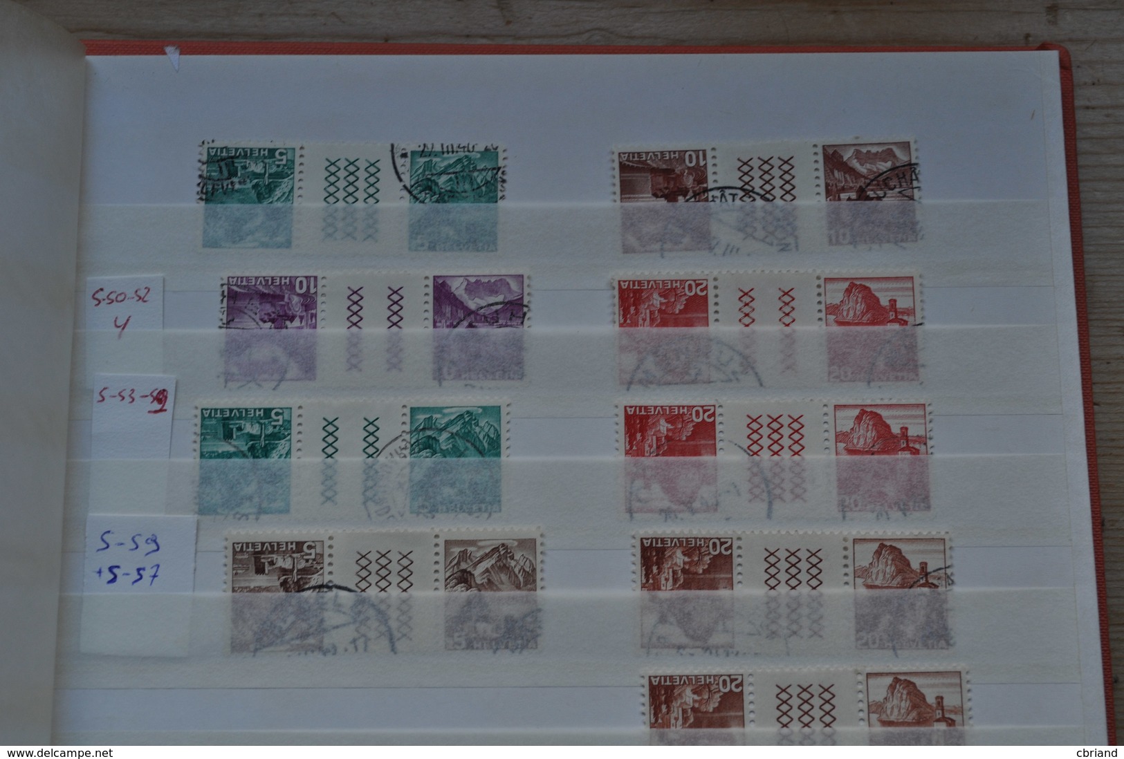 LIQUIDATION!!! Belle collection timbres de service, neuve et oblitérée