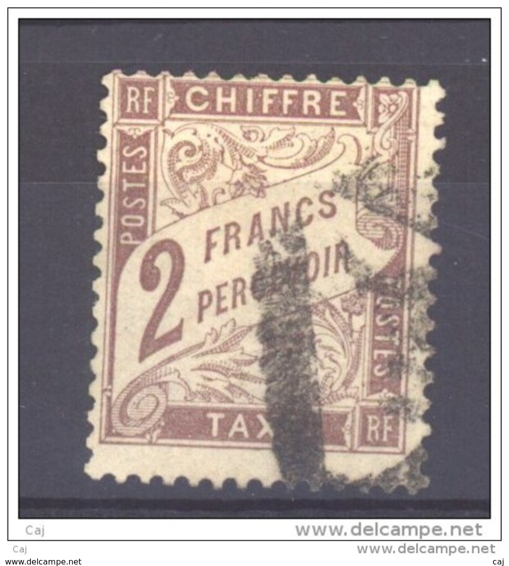France  -  Taxes  :  Yv  23  (o)                 ,      N2 - 1859-1959 Oblitérés