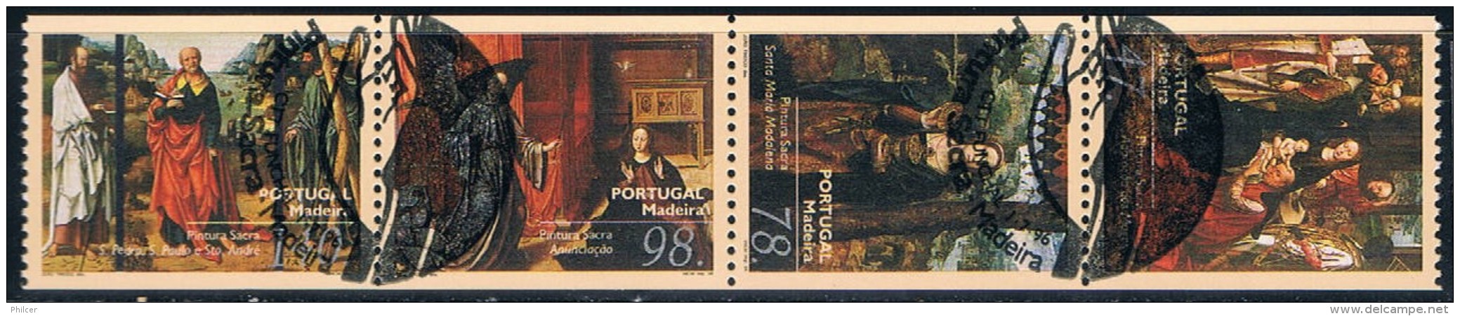 Portugal, Madeira, 1996, # 2351A/4A, Carimbo Do 1&ordm; Dia, Used - Usado