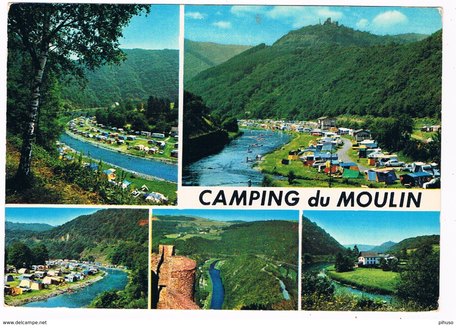 L-1984   BOURSCHEID : Camping Du Moulin De Bourscheid - Bourscheid