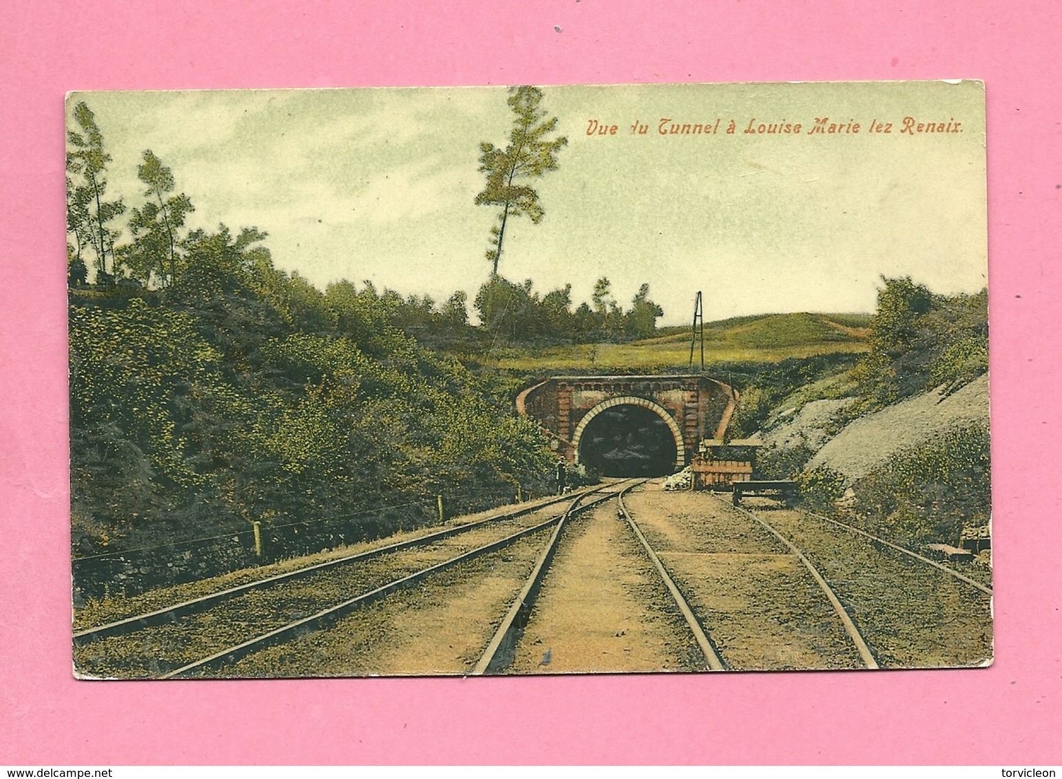 C.P.  Marie-Louise = Vue  Du  Tunnel  Du  Chemin  De  Fer - Maarkedal