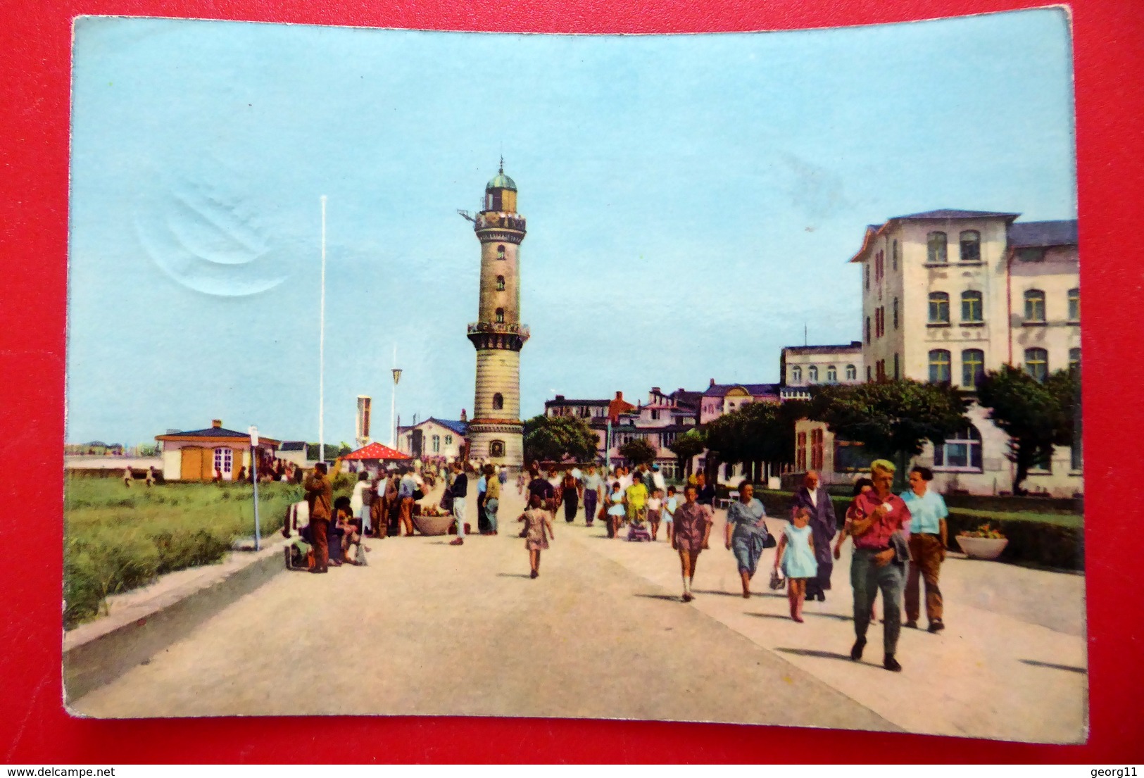 Rostock - Warnemünde - Ostsee - AK DDR 1962 - Leuchtturm - Mecklenburg-Vorpommern - Otros & Sin Clasificación