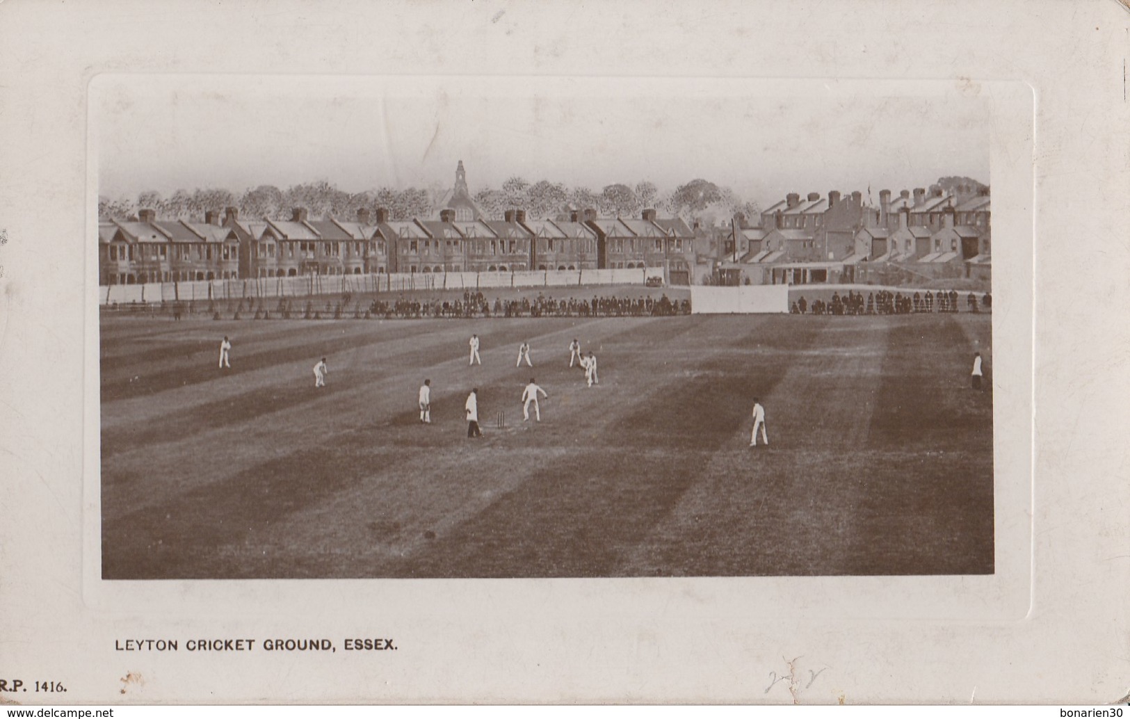 CPA ANGLETERRE   LEYTON CRICKET GROUND ESSEX - Altri & Non Classificati