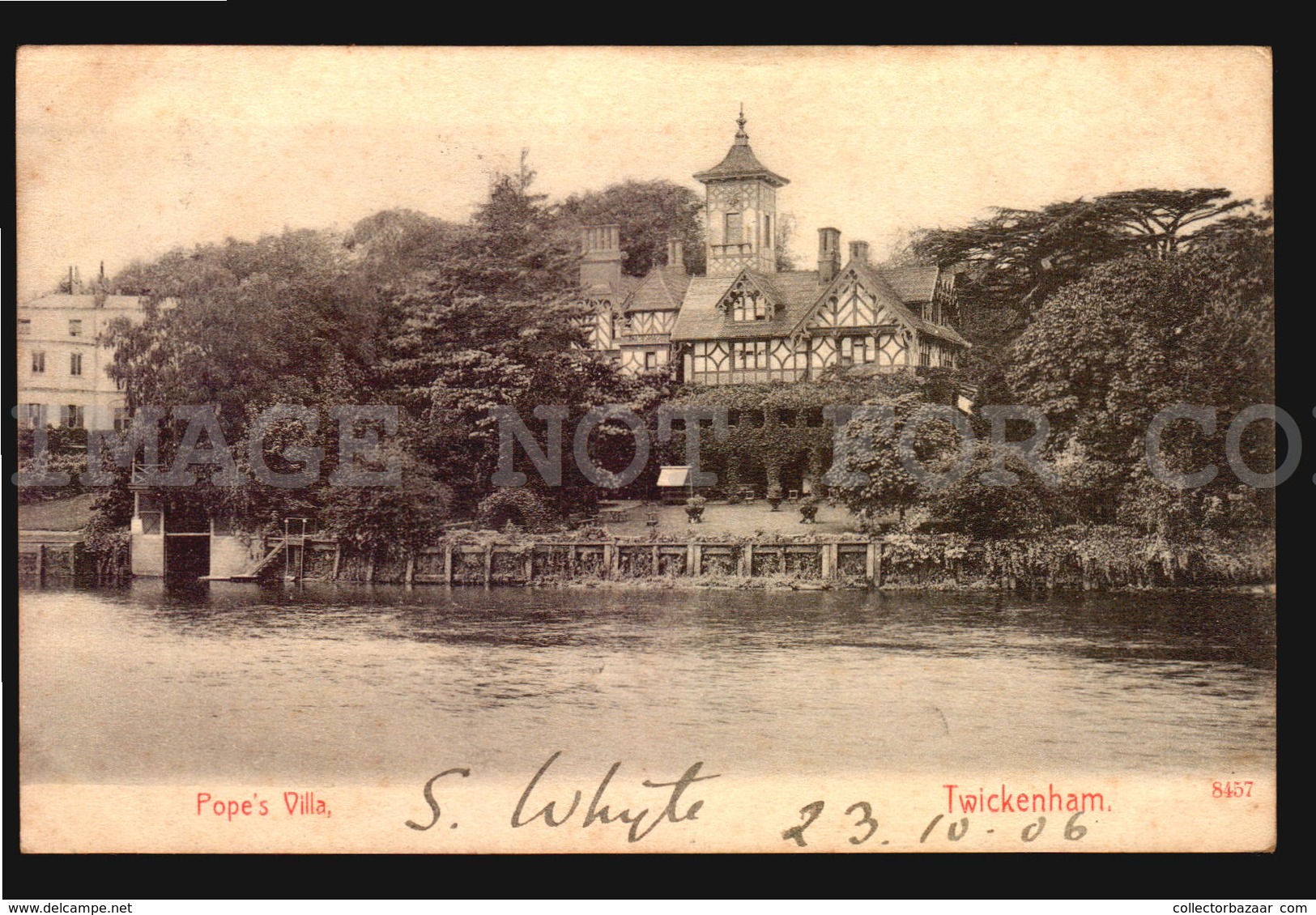 Twickenham Pope's Villa  AK Ca1900 POSTCARD CPA (W4_4209) - Harrogate