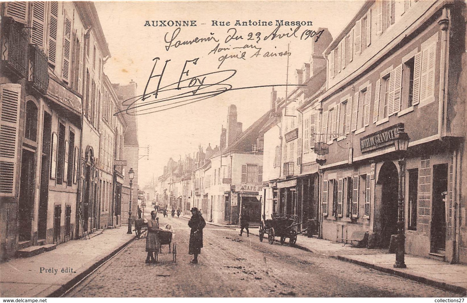 21-AUXONNE- RUE ANTOINE MASSON- - Auxonne