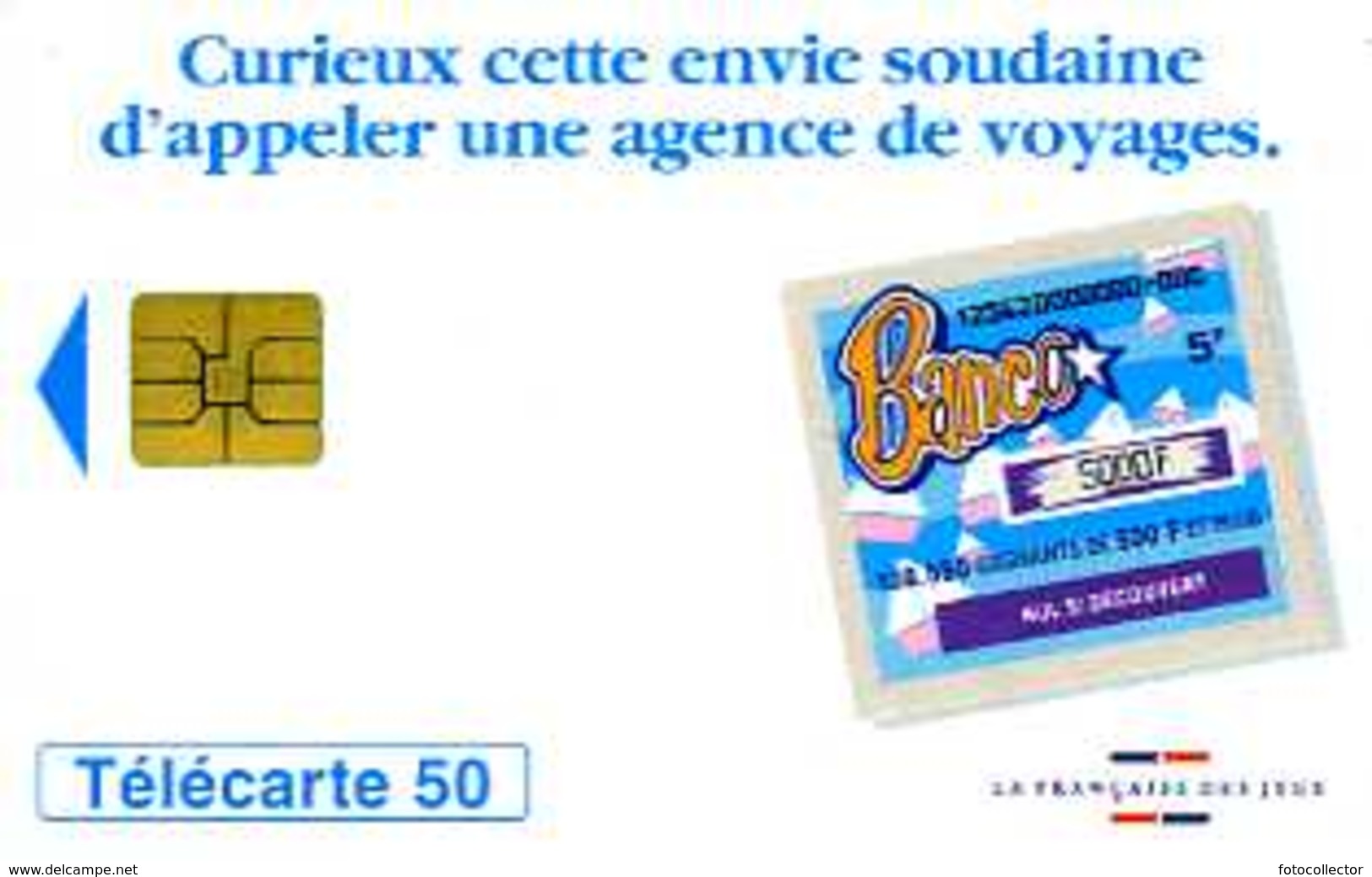 Télécarte 50 : Banco - Games