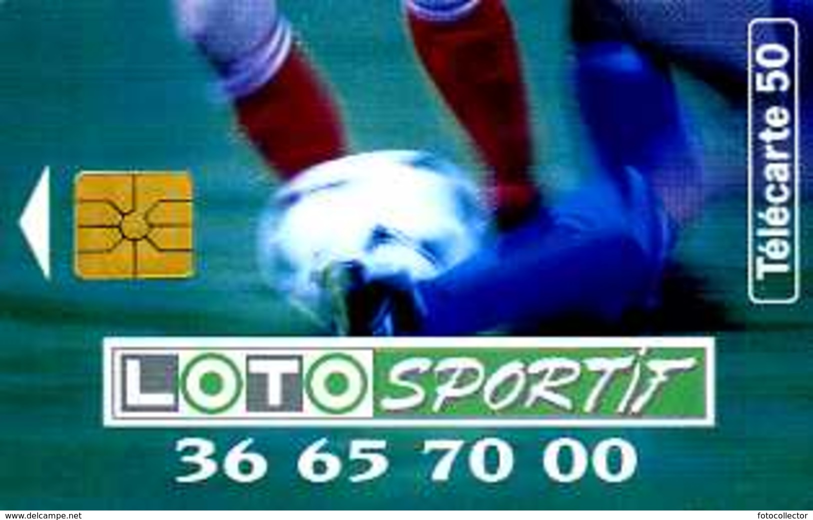 Télécarte 50 : Loto Sportif - Games