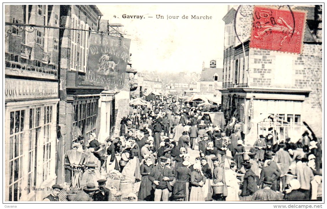 50 GAVRAY - Un Jour De Marché - Sonstige & Ohne Zuordnung