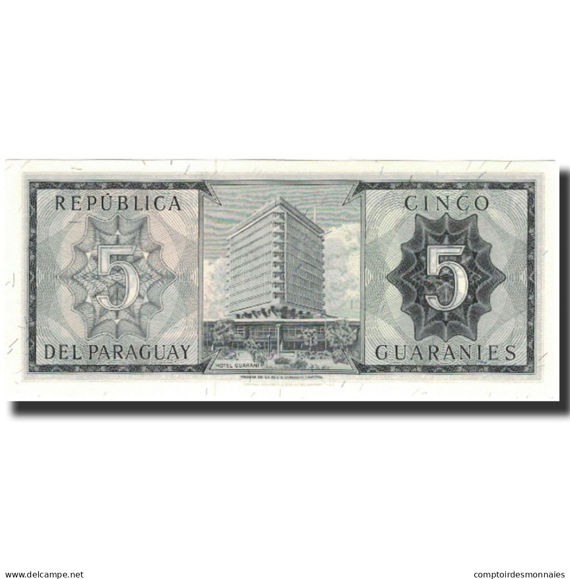 Billet, Paraguay, 5 Guaranies, 1963, KM:195a, NEUF - Paraguay