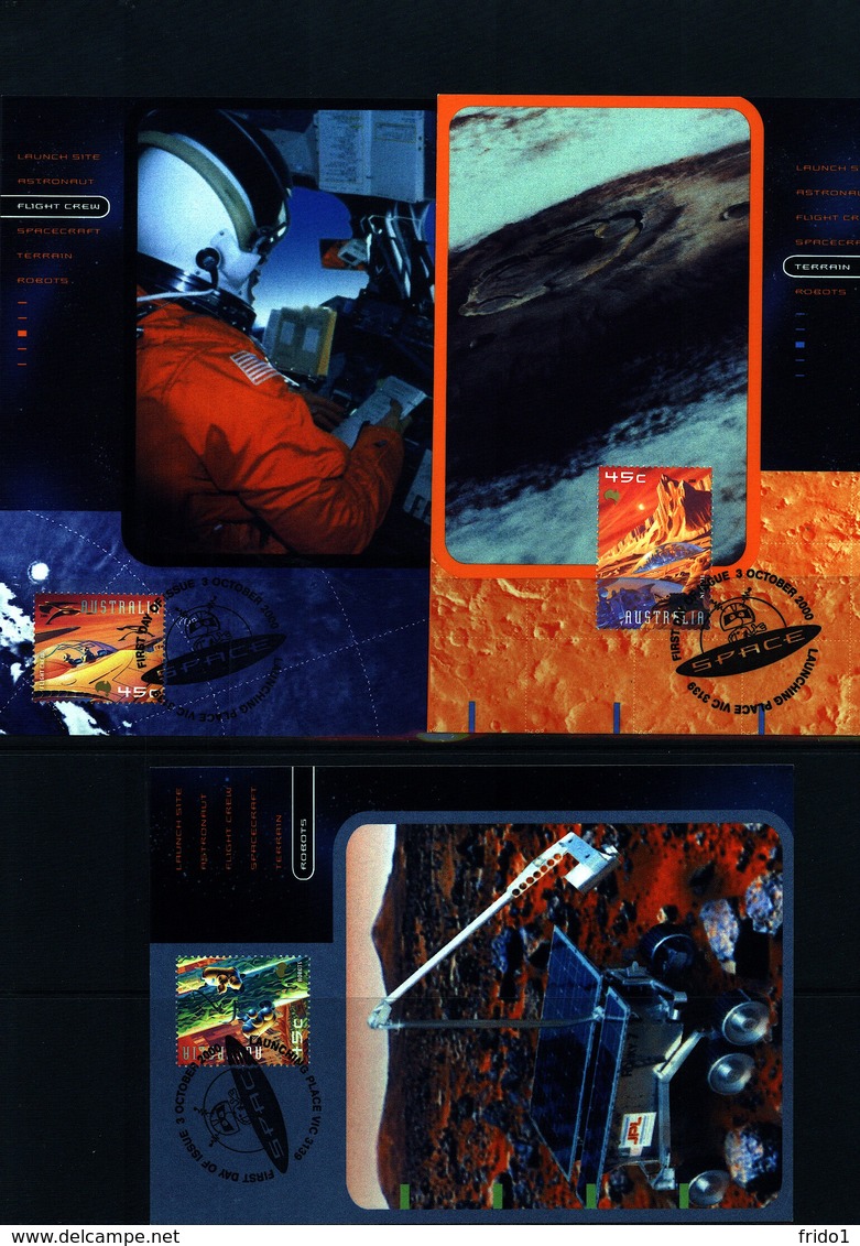 Australia 2000 Space / Raumfahrt Interesting Maximumcards - Océanie