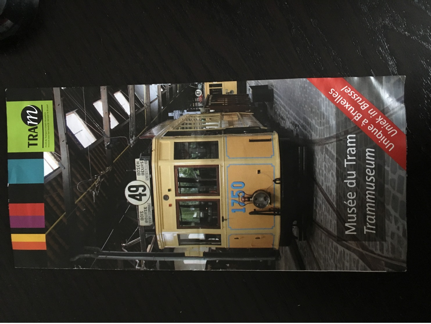 Brochure & Tickets Trammuseum Brussels  - Subway Bus Tram - Mondo