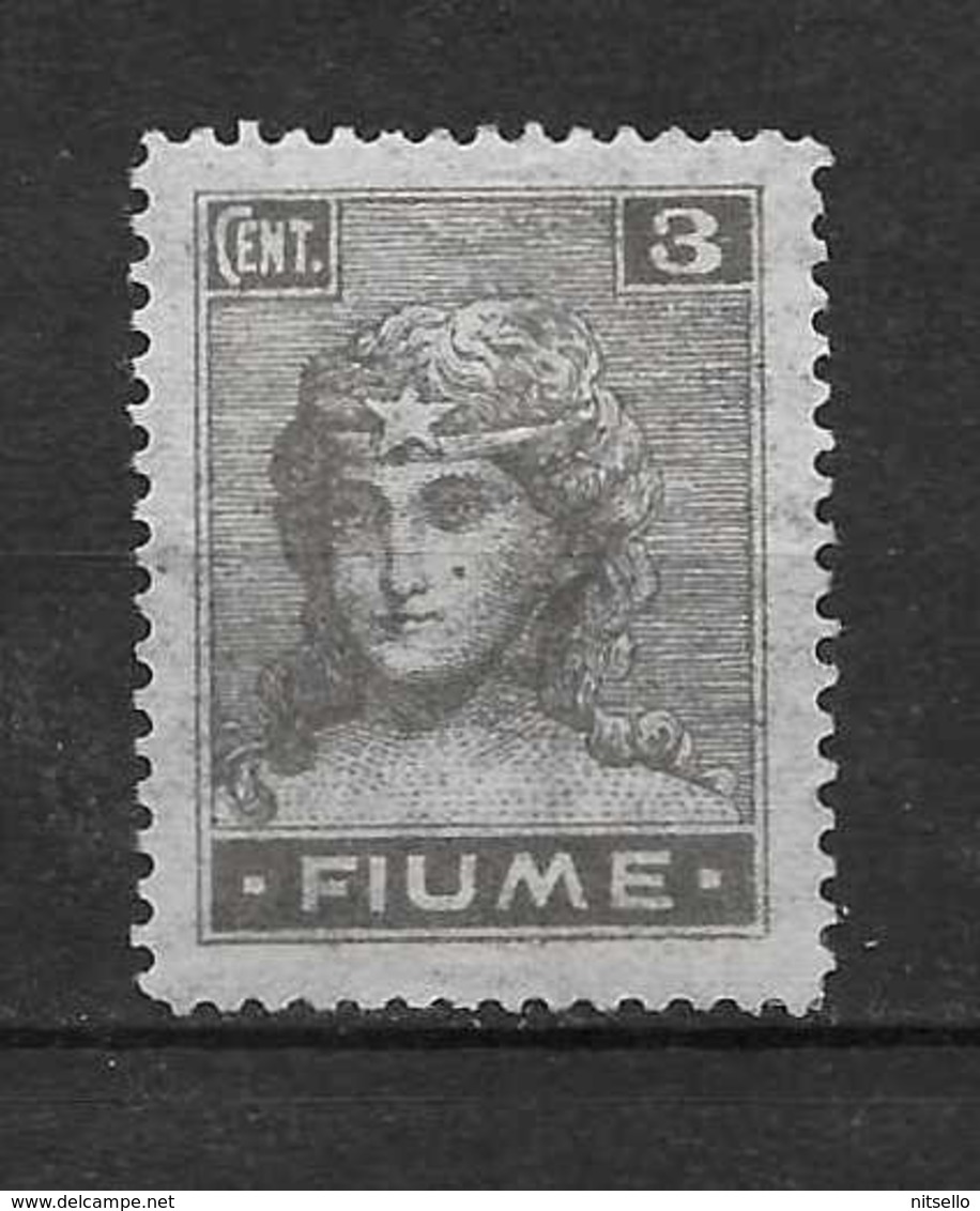 LOTE 1706   /////  (C015)    ITALIA   FIUME   YVERT Nº:  33 *MH - Fiume